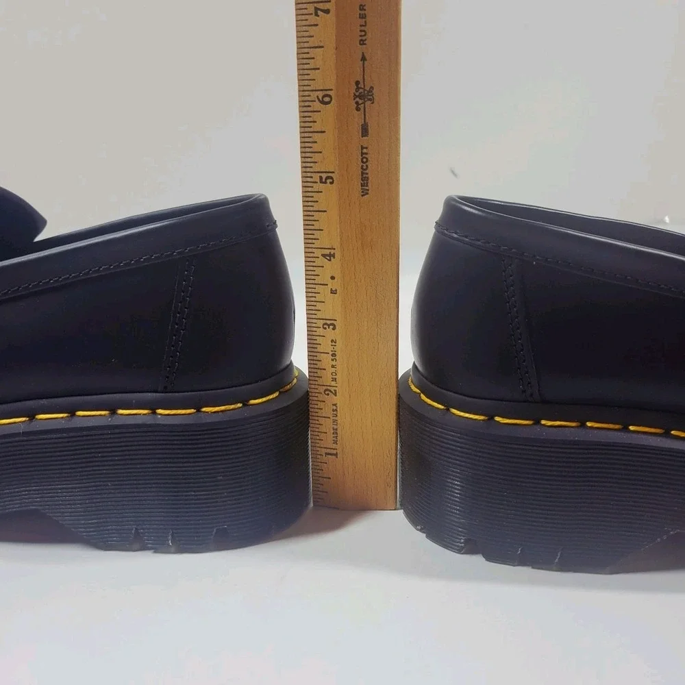 Dr. Martens Adrian Bex Smooth Leather Tassel Loafers Women's Size 8 Platform